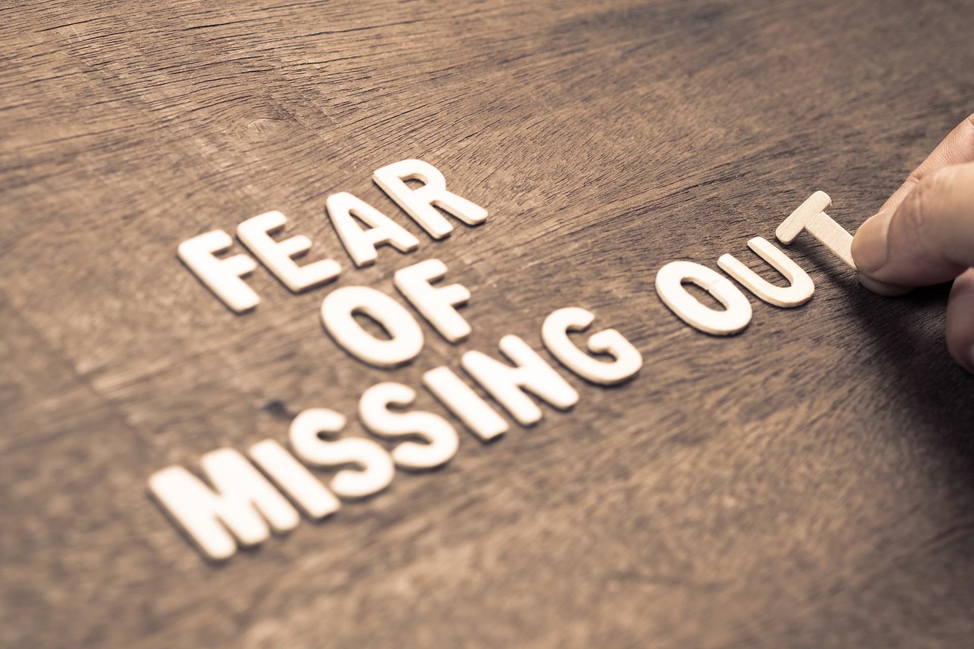 Fear of Missing Out Marketing